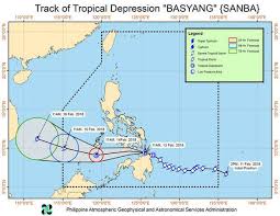 Typhoon Basyang Path Map Tropical Storm On Track To Destroy