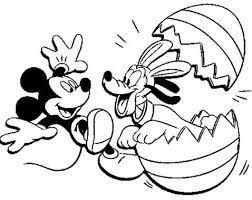 Pin By Lala On M W Pluto Easter Coloring Pages Mickey Mouse Coloring Pages Disney Coloring Pages