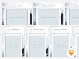 Ipad App Store Assets Sketch Freebie Download Free Resource For Sketch Sketch App Sources