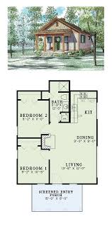Actual product and specifications may vary in dimension or detail. Traditional Style House Plan 82343 With 2 Bed 1 Bath Small House Tiny House Plans Small House Plans