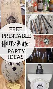 Harry Potter Party Ideas Paper Trail Design Harry Potter Party Decorations Harry Potter Halloween Party Harry Potter Decor
