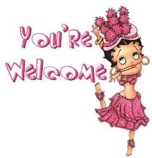 Your Welcom With Betty Boop Betty Boop Betty Boop Pictures Welcome Gif
