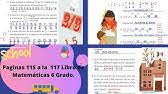 Free shipping on orders of $25 or more. Matematicas De Sexto Pag 116 2019 Youtube