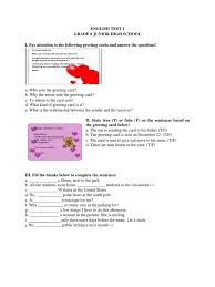 Maybe you would like to learn more about one of these? Soal Essay Greeting Card Kelas 8 Masnurul