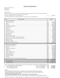Architecture Engineering Surat Penawaran Tender Surat Renovasi Desain