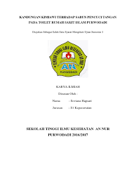 More images for cover penulisan karya ilmiah » Cover Karya Ilmiah