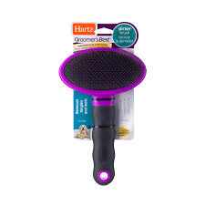 You don't want to soak the hair because it can cause mats or tangles to tighten. Hartz Groomer S Best Slicker Brush For Dogs Hartz
