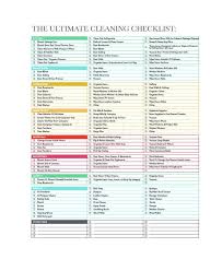 house cleaning checklist template house cleaning checklist