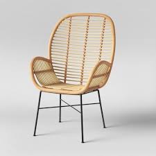 Lily Rattan Arm Chair With Metal Legs Opalhouse Target Rattan Armchair Rattan Chair Opalhouse
