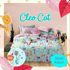 H 1 Edisi Lebaran Sprei Bahan Katun Dengan Motif Yang Lucu Dan Bagus Bagus Utk Bagus 160x200