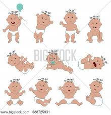 Curly bronde hair is the latest trend and most requested style. Vector Set Kid Vector Photo Free Trial Bigstock