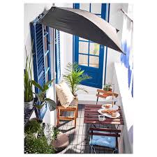 Fliso Parasol Black Ikea Ireland In 2020 Steel Lighting Best Outdoor Furniture Ikea