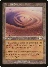Meteor Crater Planeshift Pls 140 Scryfall Magic The Gathering Search