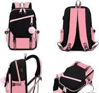 Amazon.com: Mochila personalizada para niñas, mochila rosa personalizada  para la escuela, impermeable, para niños, mochila de escuela intermedia ...
