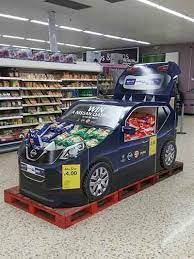 Popai Awards 2017 Grocery Convenience General Merchandise Temporary Display Silver Winner Walkers Q Supermarket Display Pallet Display Point Of Purchase