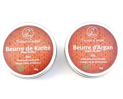 Kit Beurre Argan Et Karite 80 G X2 Karite Beurre De Karite Pur Et Beurre