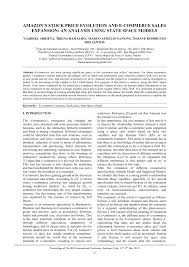 Amazon.com inc has risen higher in 15 of those 23 years over the subsequent 52 week period the amazon.com inc stock price is 3,114.21 usd today. Pdf Amazon S Stock Price Evolution And E Commerce Sales Expansion An Analysis Using State Space Models