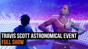 Jump into fortnite and attend one of several times between april 23rd through the 25th to experience astronomical. Over 12 Million People Just Watched A Wild Travis Scott Show In Fortnite