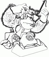 Donkey kong mario colouring pages. Donkey Kong Returns Coloring Pages Free Printable Donkey Kong Coloring Home