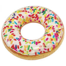 Summerplay Sprinkels Donut Tube 114 Cm Donut Pool Float Cool Pool Floats Cute Pool Floats