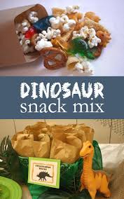 Snack Dinosaur Birthday Party Food Ideas Sweet And Salty Dinosaur Snack Mix Hunny I M Home Diy Dinosaur Birthday Party Food Dinosaur Themed Birthday Party Dinosaur Snacks
