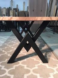 Ohiowoodlands Dining Table Base Steel Dining Table Legs West Virginia Table Base Dining Table Legs Me Steel Dining Table Metal Dining Table Wood Table Legs