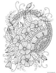 The most beautiful landscapes are collected in this collection. Mandala Adult Floral Nature 2020 Coloring Pages Printable