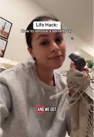 How to Get The Securiry Tag Off Ckothes