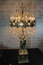 Ll Wmc Loevsky Table Lamp Prism Crystal Chandelier Table Lamp Chandelier Brass Chandelier