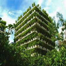 Pin Op Green Wall Facade