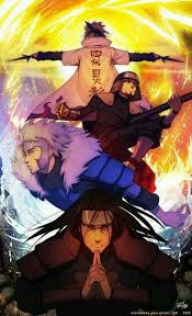 Untitled The Four Hokage Of Konoha 1 Hashirama Senju Anime Naruto Naruto Shippuden Anime Naruto Pictures