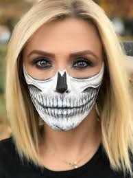 skeleton makeup the style