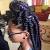 Ombre Purple Box Braids