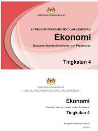 Menerusi dskp kssm, murid ditaksir secara berterusan untuk mengenal pasti tahap penguasaannya. Dskp Ekonomi Kssm Tingkatan 4