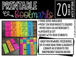 printable bookmarks quotes teaching resources teachers pay teachers