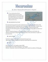 Image result for Vecuronium