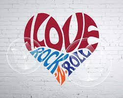 I Love Rock N Roll Word Art Svg Dxf Eps Png Jpg Etsy In 2021 Word Art Rock N Roll Art Art Words