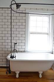 Check spelling or type a new query. 7 Things You Need To Know About Your Clawfoot Tub Shower The White Apartment