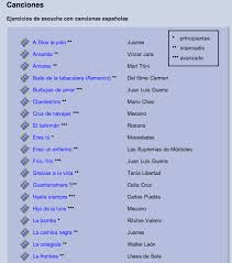 Canciones Espanolas Aprender Espanol Aula De Espanol Espanol De Escuela Primaria