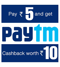 Paytm Charagh Din Offer Pay Rs 5 And Get Rs 10 Cashback Trick Added For More Recharge Tricks Cashback Promo Codes Online