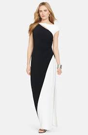 Black And White Evening Dresses 1960s Style Cocktail Prom Formal Dresses Colorful Dresses Cap Sleeve Gown Black And White Gown