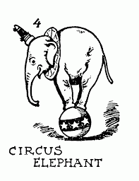 How To Draw Animals Step By Step - Circus Elephant - Smart Kids 123
