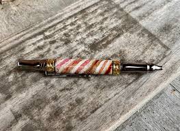 Image result for mammoth bone inlay fountain pen