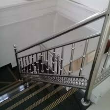 Berikut contoh gambar model tangga rumah mewahbertingkat terbaru sebagai. Railing Tangga Dan Pagar Balkon Stainless Dan Galfanis Konstruksi Dan Taman 796887061