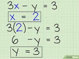 We can easily solve equations by following the steps: 3 Ways To Solve Systems Of Algebraic Equations Containing Two Variables
