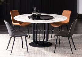 Find the dining room table and chair set that fits both your lifestyle and budget. Buy Zuri Round Marble Top Dining Table Tables Fancy Homes