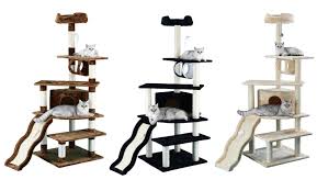 A cat tree is indispensable for your cat's daily claw sharpening and is great for sleeping and playing. Up To 60 Off On Gopetclub 70 Cat Tree Condo Groupon Goods