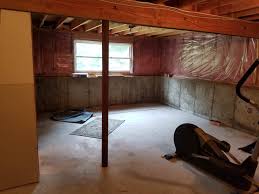 I have been told that i only need to vapor barrier the top. Proper Way To Insulate Split Level Basement Diy Home Improvement Forum