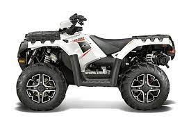 2014 Polaris Sportsman Xp 850 Ho Eps Pearl White Le Atv Sportsman 4 Wheeler