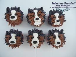 sheltie cupcakes dog cakes dog cupcakes puppy cupcakes